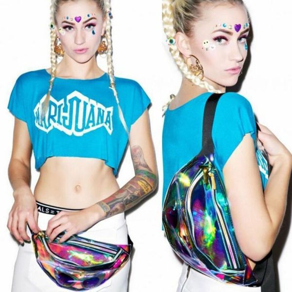 women fanny pack pvc laser 2020 holographic waist packs female travel one shoulder waist chest bag hip bag punk sport pack
women fanny pack pvc laser 2020 holographic waist packs female travel one shoulder waist chest bag hip bag punk sport pack