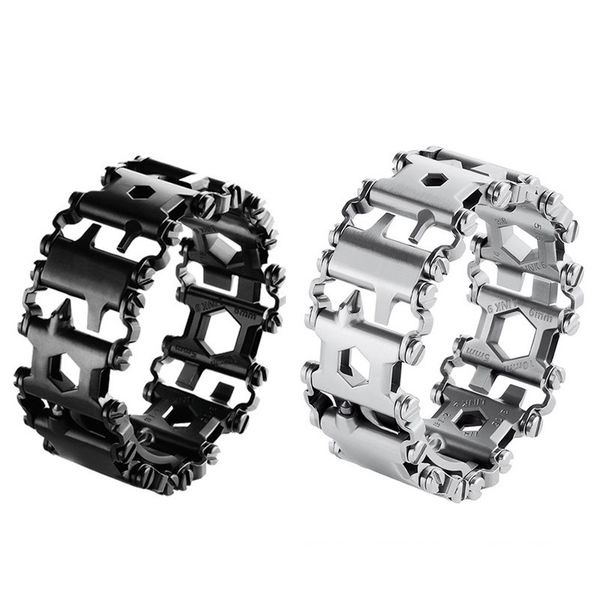 multifunctional outdoor survival bracelet wearable emergency bracelet men screwdriver stainless steel tool bracelet, Golden;silver
multifunctional outdoor survival bracelet wearable emergency bracelet men screwdriver stainless steel tool bracelet, Golden;silver