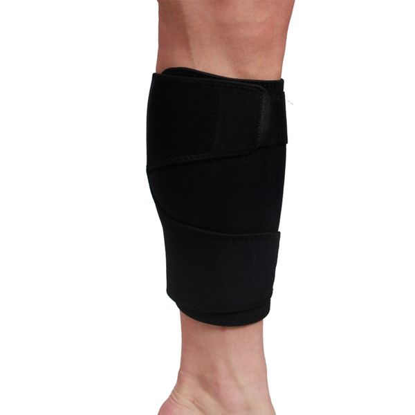 leg compression wrap breathable shin sleeve protector increases circulation calf brace stretch adjustable sport splint support, Black
leg compression wrap breathable shin sleeve protector increases circulation calf brace stretch adjustable sport splint support, Black