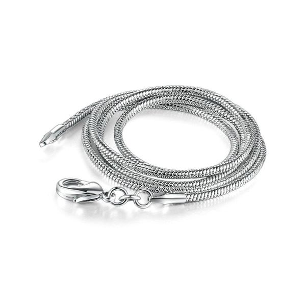 mxgxfam ( 16-32 inches x 1 / 2 mm) long white snake chain for women men white gold color fashion european style, Silver
mxgxfam ( 16-32 inches x 1 / 2 mm) long white snake chain for women men white gold color fashion european style, Silver