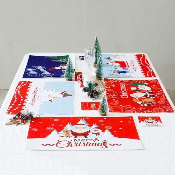 magideal christmas placemat cup mat set waterproof felt table mat christmas table decoration
magideal christmas placemat cup mat set waterproof felt table mat christmas table decoration
