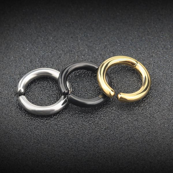 fashion men silver gold black stainless steel round wire circle non piercing open hoop huggie earrings brincos jewelry, Golden;silver
fashion men silver gold black stainless steel round wire circle non piercing open hoop huggie earrings brincos jewelry, Golden;silver