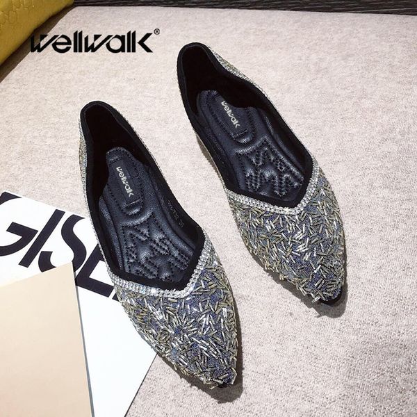 rhinestone flat shoes women ballerinas crystal decoration girl dancing ballet flats pointed toe ladies fashion dress moccasins, Black
rhinestone flat shoes women ballerinas crystal decoration girl dancing ballet flats pointed toe ladies fashion dress moccasins, Black