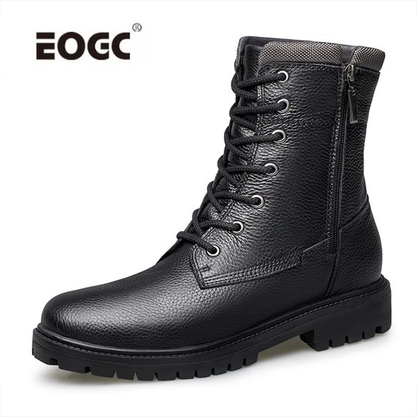 natural leather autumn winter shoes warm comfy fashion outdoor snow shoes boots lace-up warm ankle boots men, Black
natural leather autumn winter shoes warm comfy fashion outdoor snow shoes boots lace-up warm ankle boots men, Black