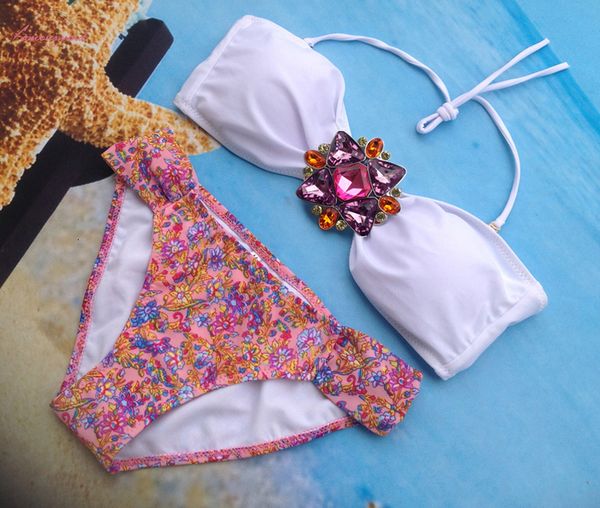women bikini set swimsuit 2020 new rhinestone bikini set push up swimwear women bikinis swimming bathing suit beachwear, White;black
women bikini set swimsuit 2020 new rhinestone bikini set push up swimwear women bikinis swimming bathing suit beachwear, White;black
