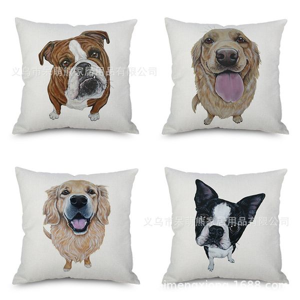heat sell pets dog flax pillow cartoon home furnishing imitate hold ma pillow case automobile sofa back cushion cushion pillow
heat sell pets dog flax pillow cartoon home furnishing imitate hold ma pillow case automobile sofa back cushion cushion pillow
