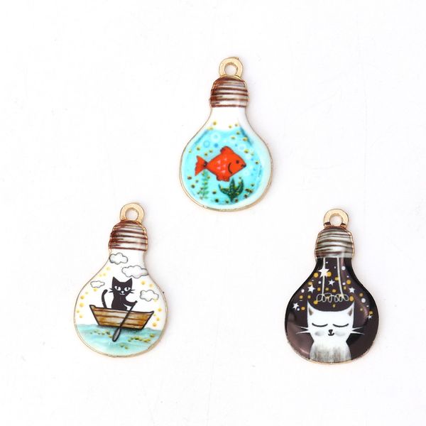 doreen box zinc based alloy charms bulb gold metal kawaii black cat and fish enamel pendants 28mm(1 1/8") x 17mm( 5/8"), 10 pcs, Silver
doreen box zinc based alloy charms bulb gold metal kawaii black cat and fish enamel pendants 28mm(1 1/8") x 17mm( 5/8"), 10 pcs, Silver