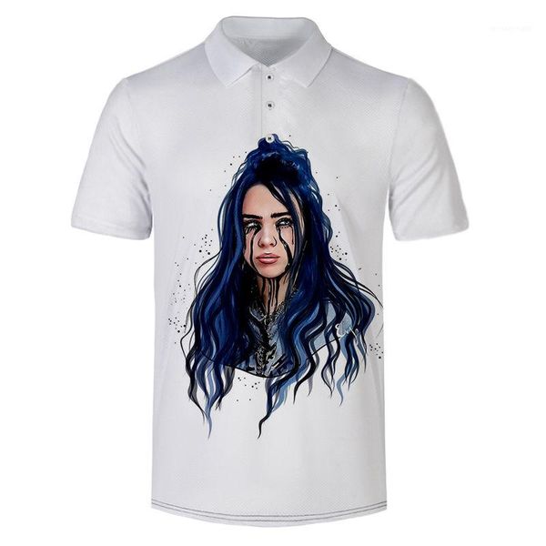 designer polos short sleeve solid color mens fashion lapel neck males polos billie eilish mens, White;black
designer polos short sleeve solid color mens fashion lapel neck males polos billie eilish mens, White;black