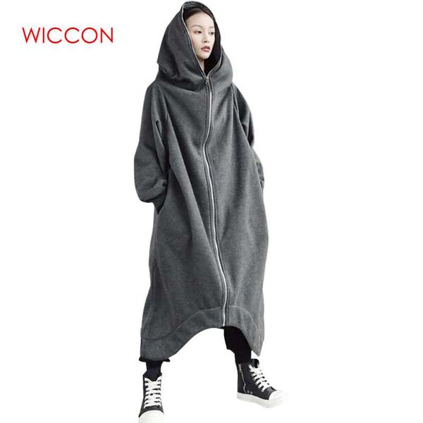 women hooded coats jackets plus size female long sleeve zip long jackets ladies winter outerwear thin windbreakers solid coats, Black;brown
women hooded coats jackets plus size female long sleeve zip long jackets ladies winter outerwear thin windbreakers solid coats, Black;brown