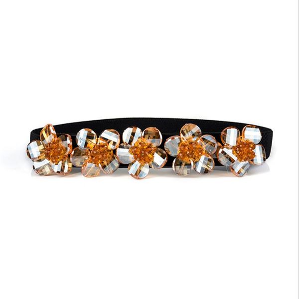 2020 fashion flower rhinestone elastic belts for women girdle dress trend personality accessories black waist belts, Black;brown
2020 fashion flower rhinestone elastic belts for women girdle dress trend personality accessories black waist belts, Black;brown