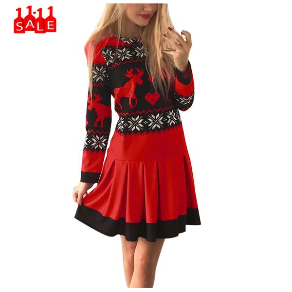christmas dress women xmas patchwork black christmas print sweatshirts long sleeve snowflake mini dress robe pull femme hiver#zd, Black;gray
christmas dress women xmas patchwork black christmas print sweatshirts long sleeve snowflake mini dress robe pull femme hiver#zd, Black;gray