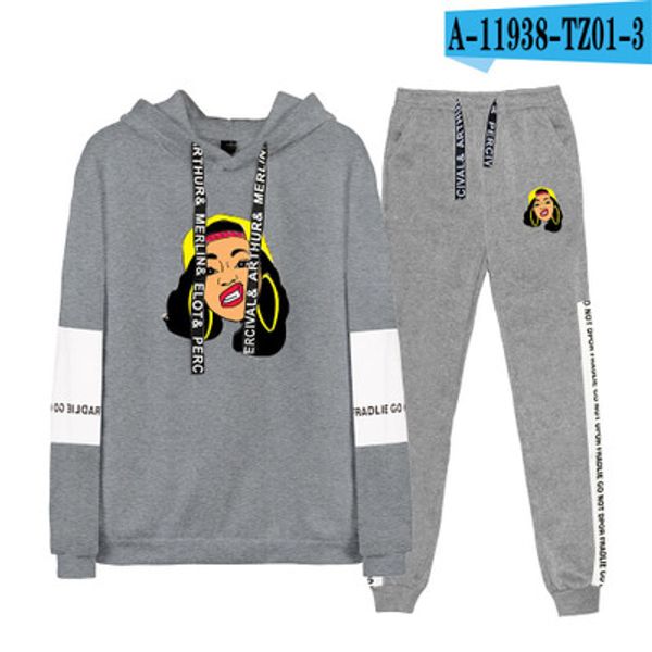 mens designer hooded tide brand casual suit spring and autumn handsome sweater coat + sports pants suit for men 2020 sale, Gray
mens designer hooded tide brand casual suit spring and autumn handsome sweater coat + sports pants suit for men 2020 sale, Gray