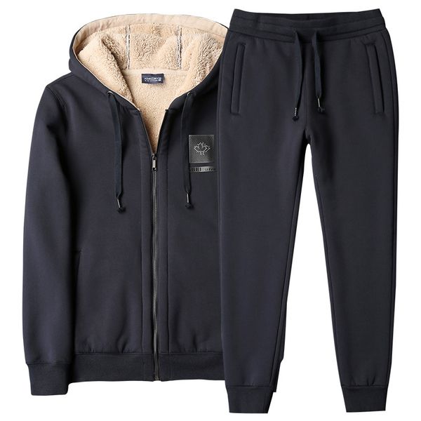 fashion men's tracksuits casual hooded thick two-pieces suit solid color men winter clothing size -5xl wholesale, Gray
fashion men's tracksuits casual hooded thick two-pieces suit solid color men winter clothing size -5xl wholesale, Gray
