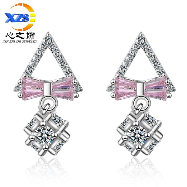 korean-style super flash zircon geometric earrings temperament korean-style girl heart ins stud earrings water drop short drop earrings, Golden
korean-style super flash zircon geometric earrings temperament korean-style girl heart ins stud earrings water drop short drop earrings, Golden
