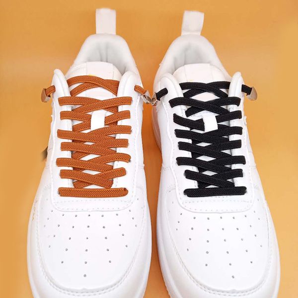 1 pair 100cm candy color stretching locking no tie lazy shoelaces sneaker elastic rubber shoelace children safe elastic shoelace, Black
1 pair 100cm candy color stretching locking no tie lazy shoelaces sneaker elastic rubber shoelace children safe elastic shoelace, Black