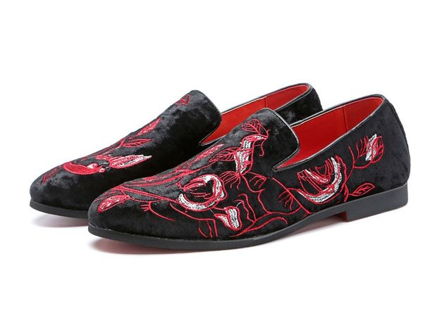 men's flats fashion casual shoes new colorful graffiti party casual leisure shoes, Black
men's flats fashion casual shoes new colorful graffiti party casual leisure shoes, Black