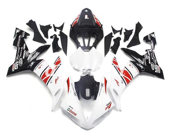 injection mold new abs motorcycle full fairings kits fit for yamaha yzf-r1 2004 2005 2006 04 05 06 bodywork set white black
injection mold new abs motorcycle full fairings kits fit for yamaha yzf-r1 2004 2005 2006 04 05 06 bodywork set white black