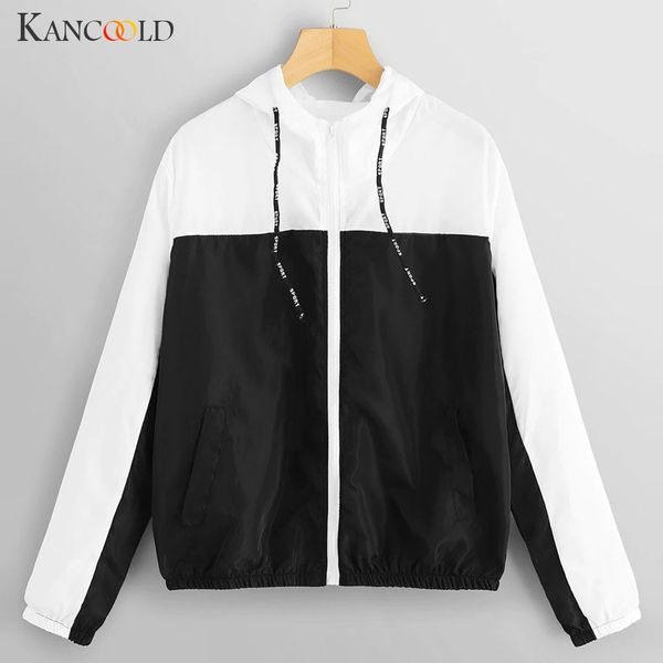 kancoold coats women long sleeve patchwork thin skinsuits hooded sport coat zipper new pockets woman coats and jackets 2019jul19, Black;brown
kancoold coats women long sleeve patchwork thin skinsuits hooded sport coat zipper new pockets woman coats and jackets 2019jul19, Black;brown