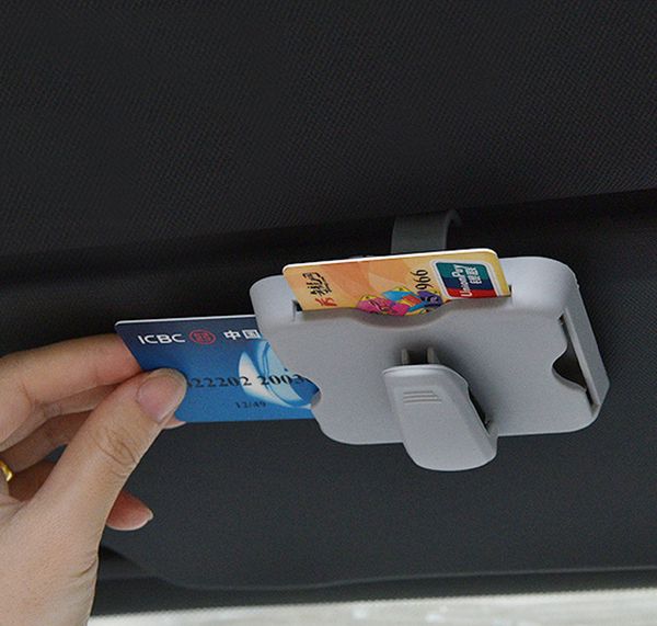 car accessories car-styling auto sun visor car card holder for id credit vip highway card glasses clip box glasses clip
car accessories car-styling auto sun visor car card holder for id credit vip highway card glasses clip box glasses clip