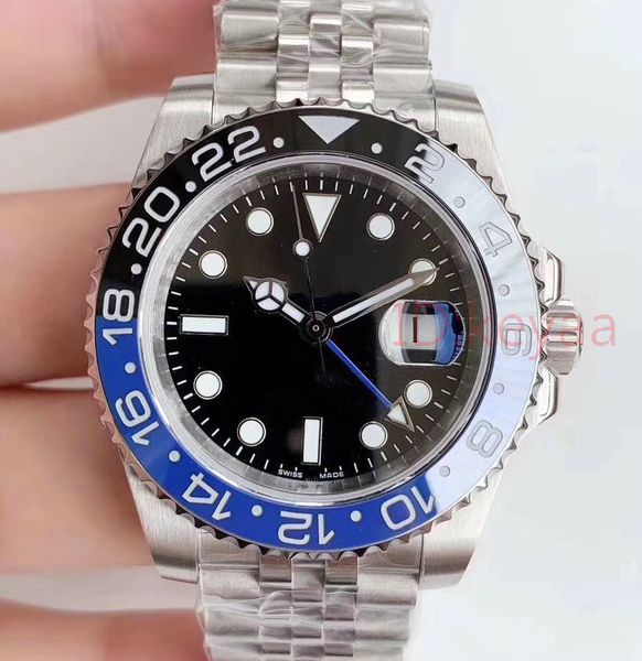 new gmt ceramic bezel mens mechanical stainless steel automatic movement watch sports self-wind jubilee master watches wristwatches, Slivery;brown
new gmt ceramic bezel mens mechanical stainless steel automatic movement watch sports self-wind jubilee master watches wristwatches, Slivery;brown