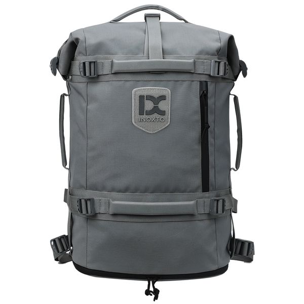 duffel backpack outdoor travel bag lapcanvas bag camping with shoe compartment earphone hole sports backpack