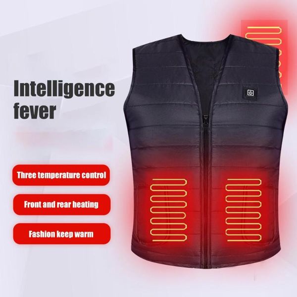 durable cycling vests portable delicate design men women usb heated vest thermal waistcoat for winter fishing cycling hiking, Black
durable cycling vests portable delicate design men women usb heated vest thermal waistcoat for winter fishing cycling hiking, Black