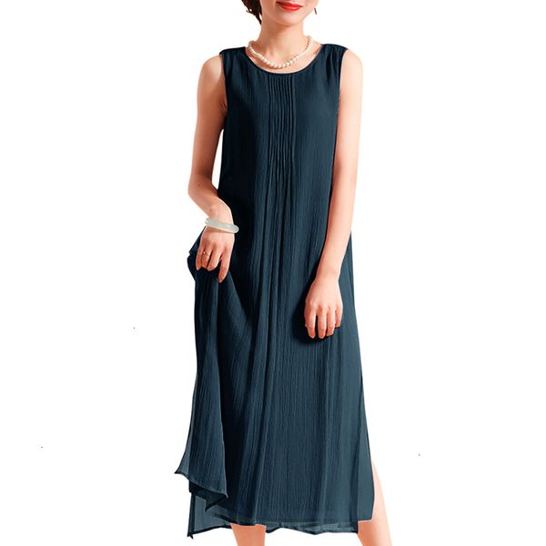 summer vintage dress 2019 women sleeveless o neck side split casual loose midi twill cotton dresses robe female designer clothes, Black;gray
summer vintage dress 2019 women sleeveless o neck side split casual loose midi twill cotton dresses robe female designer clothes, Black;gray