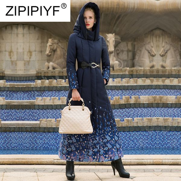 2018 winter x-long flower printing women winter jacket long slim women parka coat hooded collar warm down thicken jackets z009, Black
2018 winter x-long flower printing women winter jacket long slim women parka coat hooded collar warm down thicken jackets z009, Black