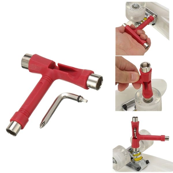 multifunction skateboard t-type skate tool screwdriver professional all-in-one t-type skate tool with 5 colors scooter parts
multifunction skateboard t-type skate tool screwdriver professional all-in-one t-type skate tool with 5 colors scooter parts