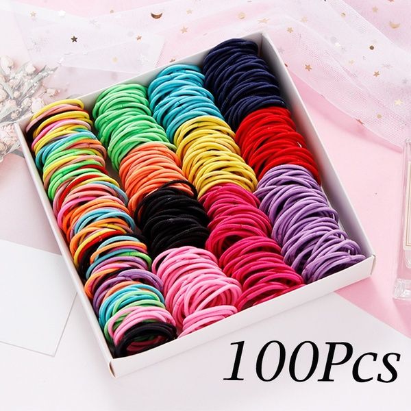 50/100pcs/lot hair bands girl candy color nylon elastic rubber band hair band child baby headband scrunchie accessories, Slivery;white
50/100pcs/lot hair bands girl candy color nylon elastic rubber band hair band child baby headband scrunchie accessories, Slivery;white