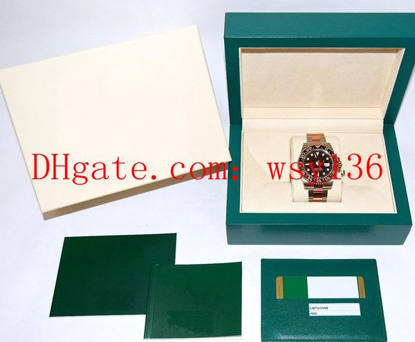 luxury 40mm men's watch 18k rose gold & stainless master 126711 ceramic bezel gmt work asia 2813 movement automatic mens watch original, Slivery;brown
luxury 40mm men's watch 18k rose gold & stainless master 126711 ceramic bezel gmt work asia 2813 movement automatic mens watch original, Slivery;brown