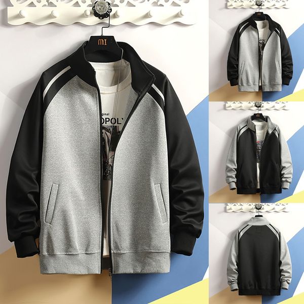 streetwear jacket men autumn winter casual outwear zipper breathable patchwork coat jaqueta masculino chaqueta hombre, Black;brown
streetwear jacket men autumn winter casual outwear zipper breathable patchwork coat jaqueta masculino chaqueta hombre, Black;brown