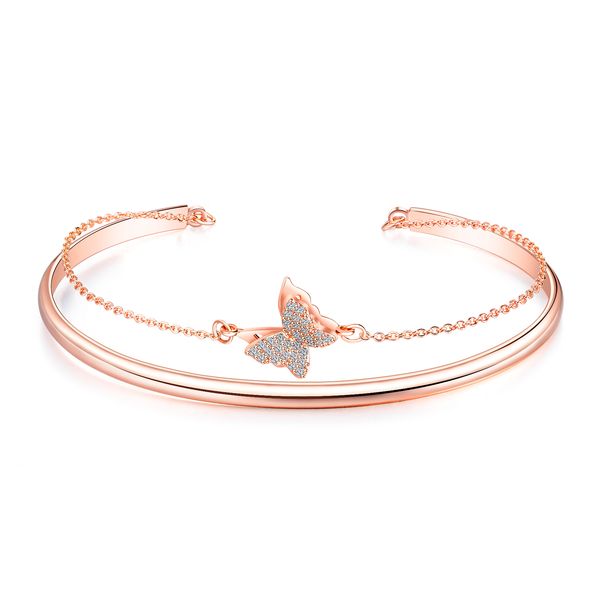 luxury rose gold butterfly white crystal double chain bracelet luxury designer jewelry women wedding party bracelet 3-kh550, Golden;silver
luxury rose gold butterfly white crystal double chain bracelet luxury designer jewelry women wedding party bracelet 3-kh550, Golden;silver