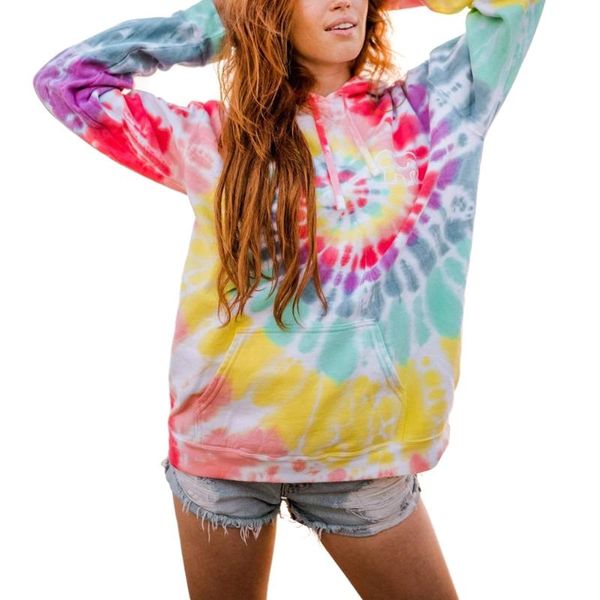 multicolor hoodies women casual drawstring hooded sweatshirt autumn tie dye long sleeve hoodies pullover plus size s-2xl, Black
multicolor hoodies women casual drawstring hooded sweatshirt autumn tie dye long sleeve hoodies pullover plus size s-2xl, Black