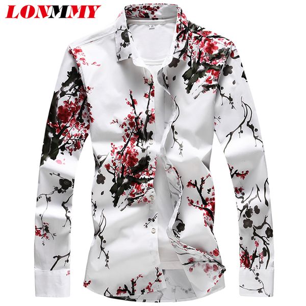 lonmmy 6xl 7xl hawaiian shirt men floral long sleeve mens shirts dress 65% cotton casual slim fit blusas masculina flower new, White;black
lonmmy 6xl 7xl hawaiian shirt men floral long sleeve mens shirts dress 65% cotton casual slim fit blusas masculina flower new, White;black
