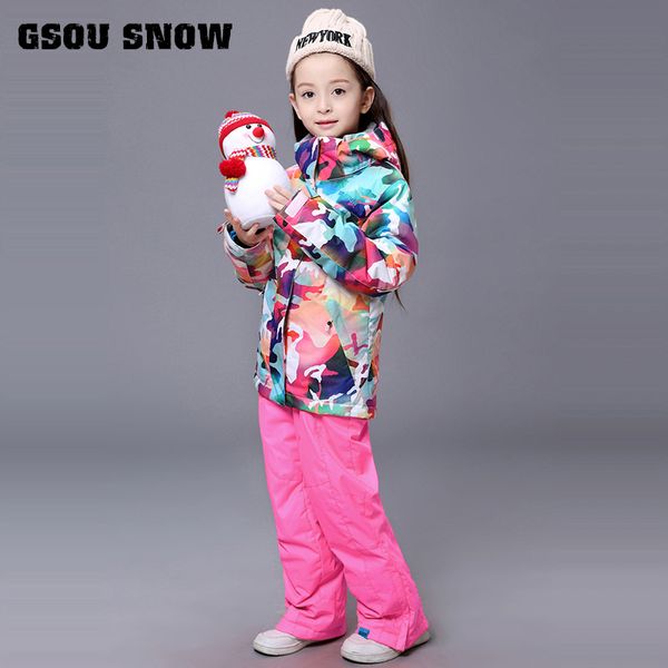 2018 girls ski suit gsou snow brand windproof ski jacket pant waterproof outdoor sport wear skiing snowboard super warm suit set
2018 girls ski suit gsou snow brand windproof ski jacket pant waterproof outdoor sport wear skiing snowboard super warm suit set