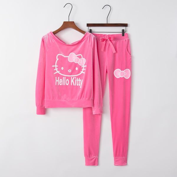 2017 new print women's tracksuits o-neck set suits for women hoodies sweatshirt for women long pants lady female 10 hello kitty, Black
2017 new print women's tracksuits o-neck set suits for women hoodies sweatshirt for women long pants lady female 10 hello kitty, Black