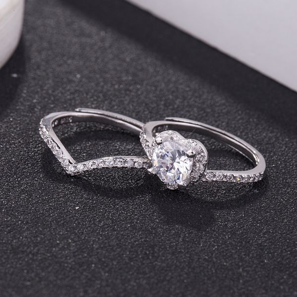2020s925 sterling silver womens double-layer micro-inlay fan bingbing celebrity inspired li chenqiu wedding ring for girlfriend valentines d, Slivery;golden
2020s925 sterling silver womens double-layer micro-inlay fan bingbing celebrity inspired li chenqiu wedding ring for girlfriend valentines d, Slivery;golden