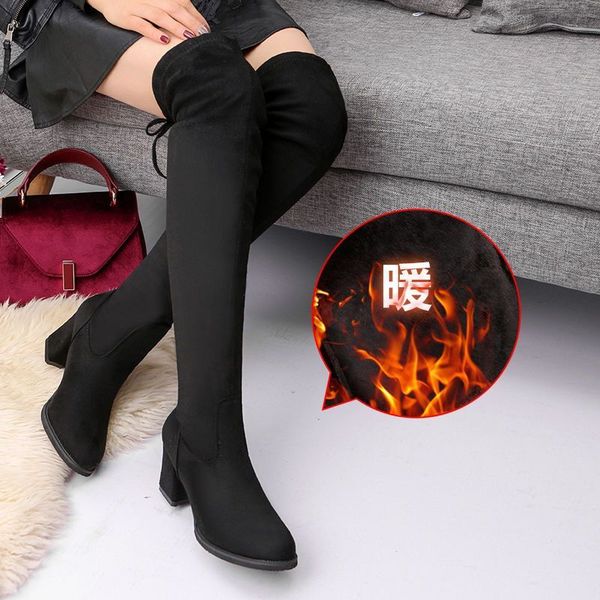 2020fashion women boots winter over the knee heels quality suede long comfort square botines mujer thigh high boots 35-40, Black
2020fashion women boots winter over the knee heels quality suede long comfort square botines mujer thigh high boots 35-40, Black