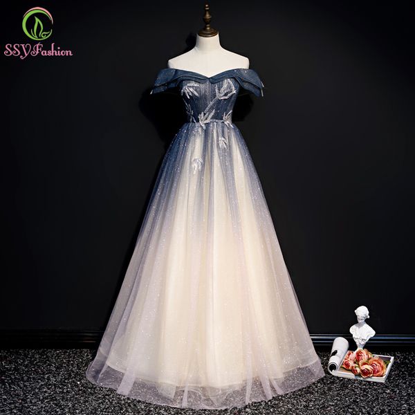 ssyfashion new romantic gradient grey blue evening dress boat neck sequins appliques shining long formal gown vestido de noche, White;black
ssyfashion new romantic gradient grey blue evening dress boat neck sequins appliques shining long formal gown vestido de noche, White;black