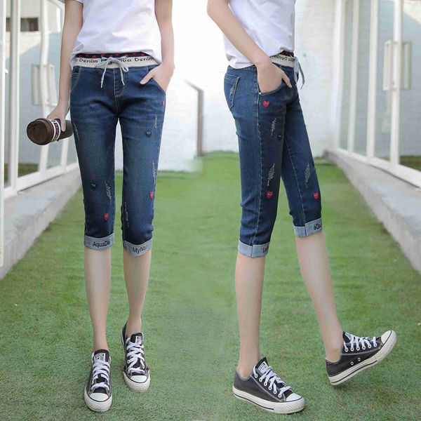 pantalones vaqueros de cintura elástica de verano para mujer, estiramiento fino xl pantalones delgados, pitillo, p, Blue
pantalones vaqueros de cintura elástica de verano para mujer, estiramiento fino xl pantalones delgados, pitillo, p, Blue