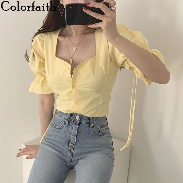 colorfaith new 2020 women summer blouses shirts square collar single breasted cross lace up lantern sleeve casual bl8535, White
colorfaith new 2020 women summer blouses shirts square collar single breasted cross lace up lantern sleeve casual bl8535, White