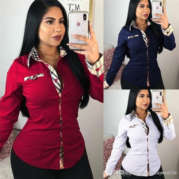 women designer shirt european and american button print shirt long sleeve shirts fashion women apparel, White
women designer shirt european and american button print shirt long sleeve shirts fashion women apparel, White