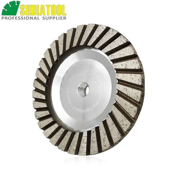 shdiatool 1pc dia 125mm aluminum based grinding cup wheel 5/8-11 thread 5inch diamond grinding disc lower noise
shdiatool 1pc dia 125mm aluminum based grinding cup wheel 5/8-11 thread 5inch diamond grinding disc lower noise