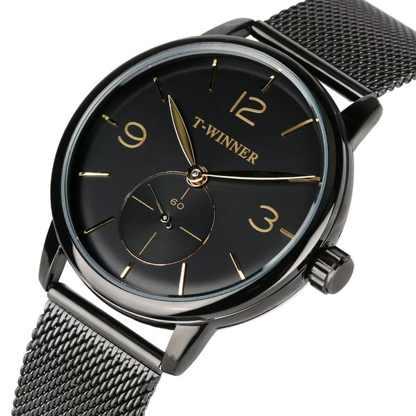 luxury black stainless steel business style watch men hand wind mechanical watches brand male clock with satch gifts, Slivery;brown
luxury black stainless steel business style watch men hand wind mechanical watches brand male clock with satch gifts, Slivery;brown