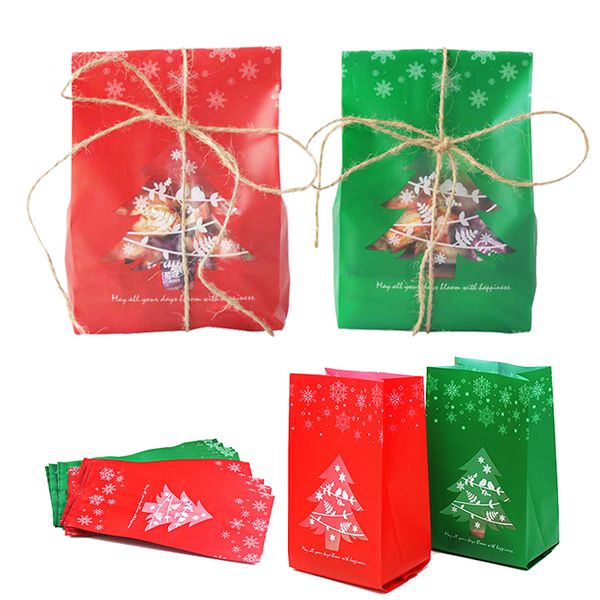 20/40/60pcs christmas bag biscuit cookies packaging gift bag candy box xmas festival gifts holder 2020 new year decor natal noel
20/40/60pcs christmas bag biscuit cookies packaging gift bag candy box xmas festival gifts holder 2020 new year decor natal noel