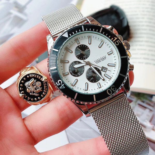 2020 роскошные superocean кварцевый хронограф механизм с автоподзаводом мода три руки нержавеющая сталь сетка ремешок дизайн мужские спортив, Slivery;brown
2020 роскошные superocean кварцевый хронограф механизм с автоподзаводом мода три руки нержавеющая сталь сетка ремешок дизайн мужские спортив, Slivery;brown