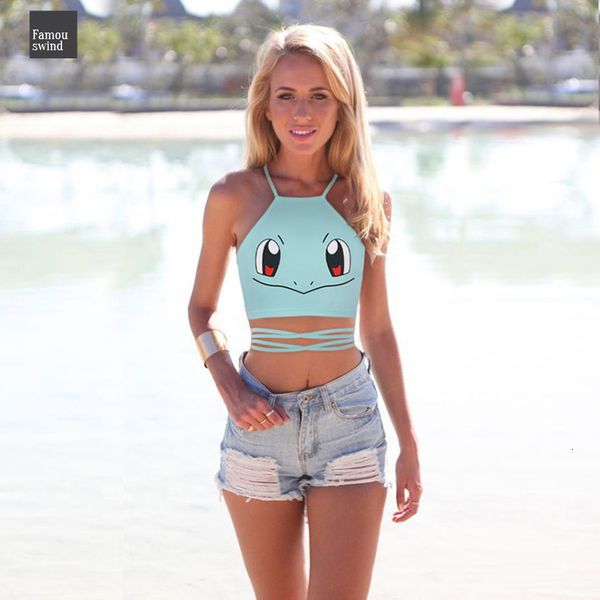 3d cross холтер crop tops лета женщин short cut print танки топ бюстье camis симпатичный мультфильм черепа печати одежда vest, White
3d cross холтер crop tops лета женщин short cut print танки топ бюстье camis симпатичный мультфильм черепа печати одежда vest, White