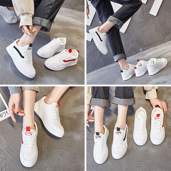 2020 fashion jogging sneakers for women triple white black red non brand casual shoes youth gril size 35-40, White;red
2020 fashion jogging sneakers for women triple white black red non brand casual shoes youth gril size 35-40, White;red