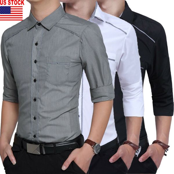 бизнес стильный мужской повседневный slim fit с длинным рукавом повседневное рабочее платье рубашки топы, White;black
бизнес стильный мужской повседневный slim fit с длинным рукавом повседневное рабочее платье рубашки топы, White;black